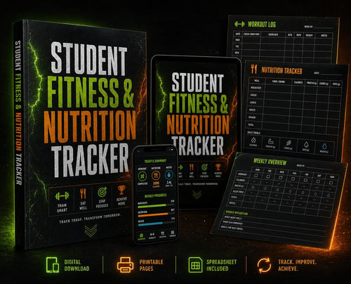 Dorm Kitchen Fitness & Nutrition Tracker cover
